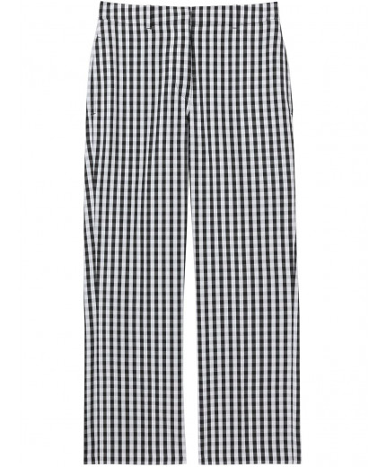 Burberry pantalon crop à carreaux vichy