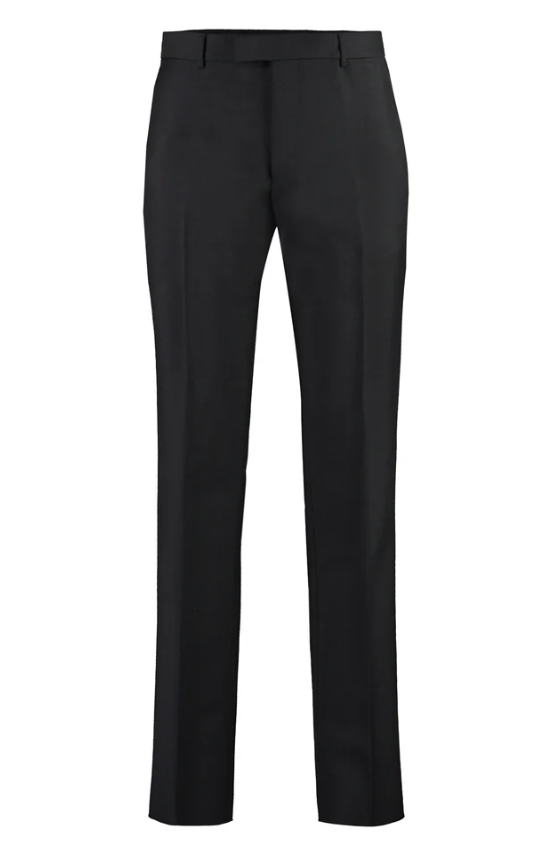 Pantalon en laine mélangée