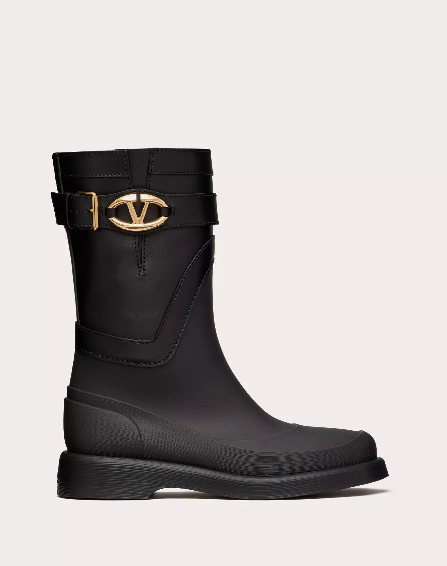 BOTTES VLOGO THE BOLD EDITION EN CAOUTCHOUC ET CUIR DE VEAU 35 MM