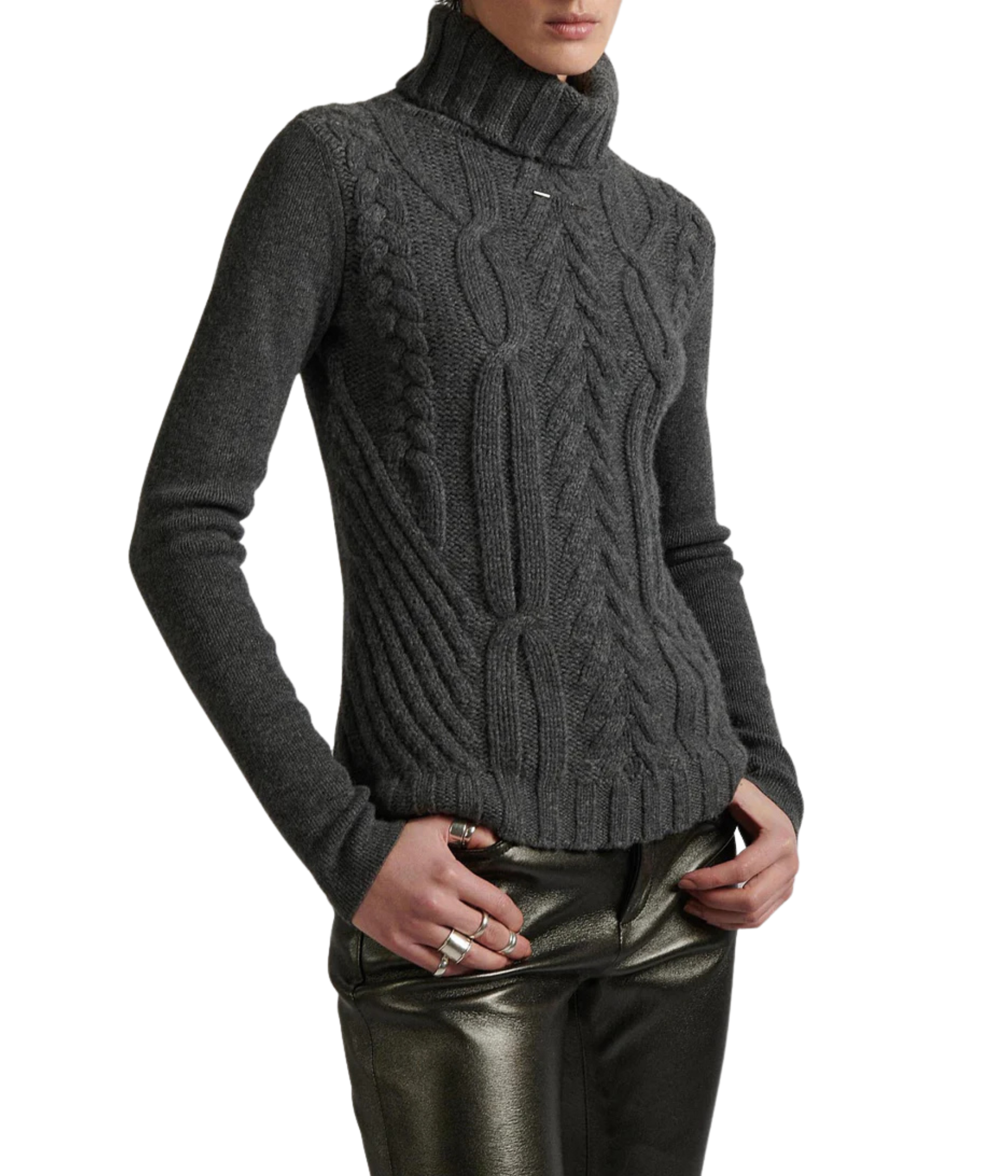 PULL EN MAILLE CACHEMIRE